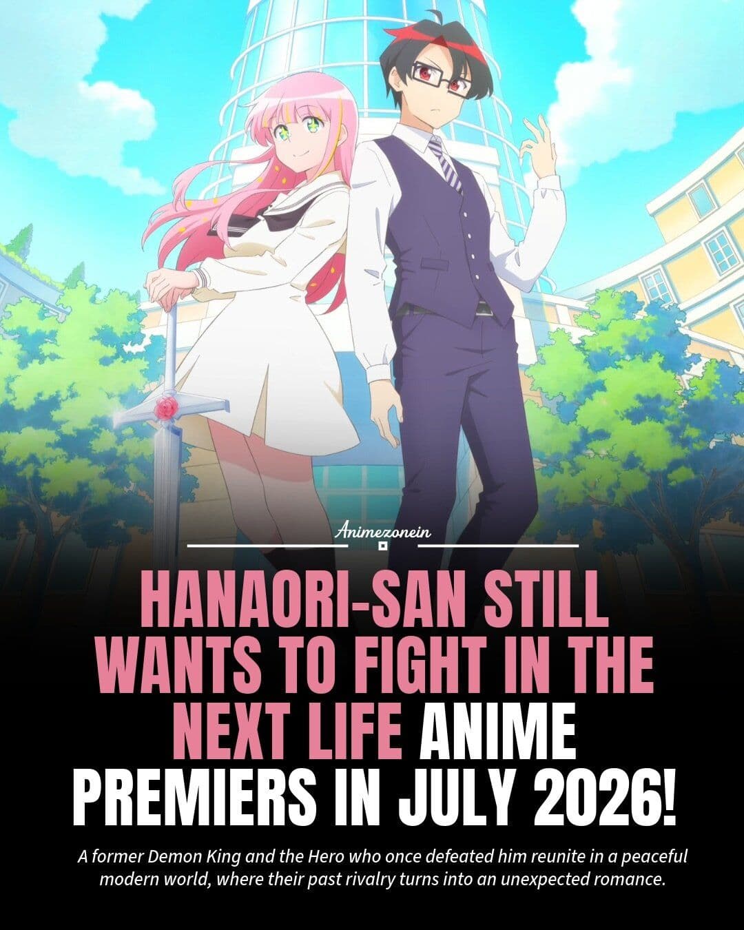 Hanaori san Still Wants to Fight in the Next Life S01E10 720p HEVC x265-MeGusta