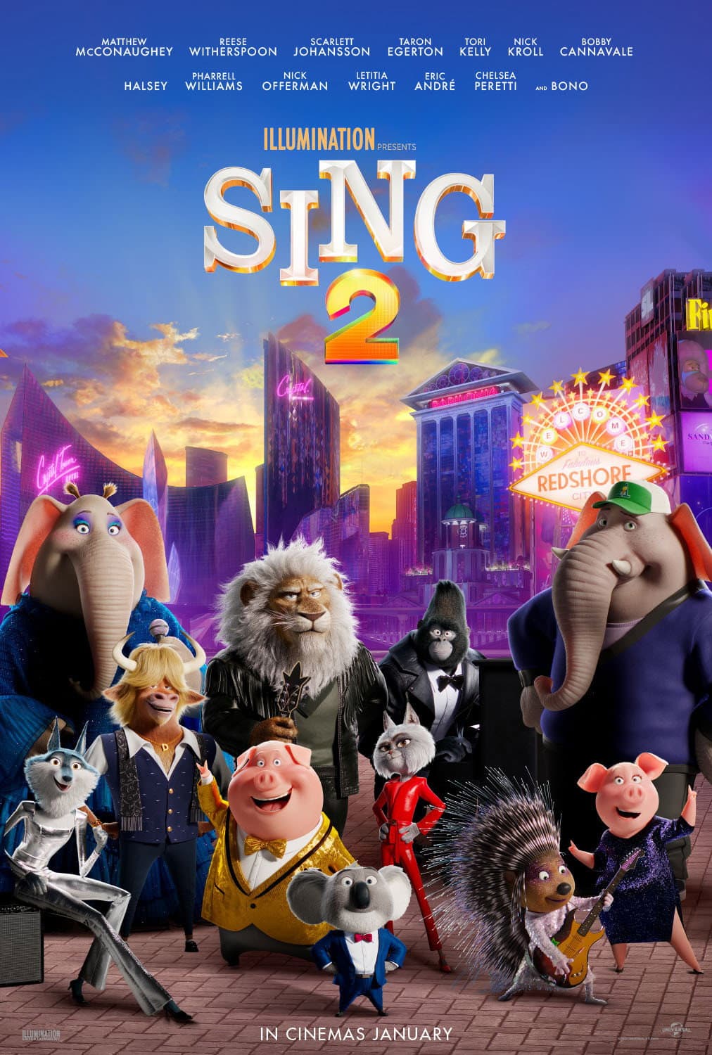 Sing 2 2022 1080p DUAL AMZN WEB DL x264 EAC3 5 1 HdT