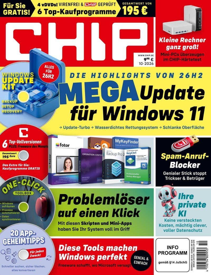 CHIP - German Magazine No.10, 2026 [DE]