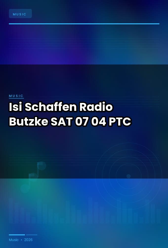 Isi_Schaffen-Radio_Butzke-SAT-07-04-2026-PTC