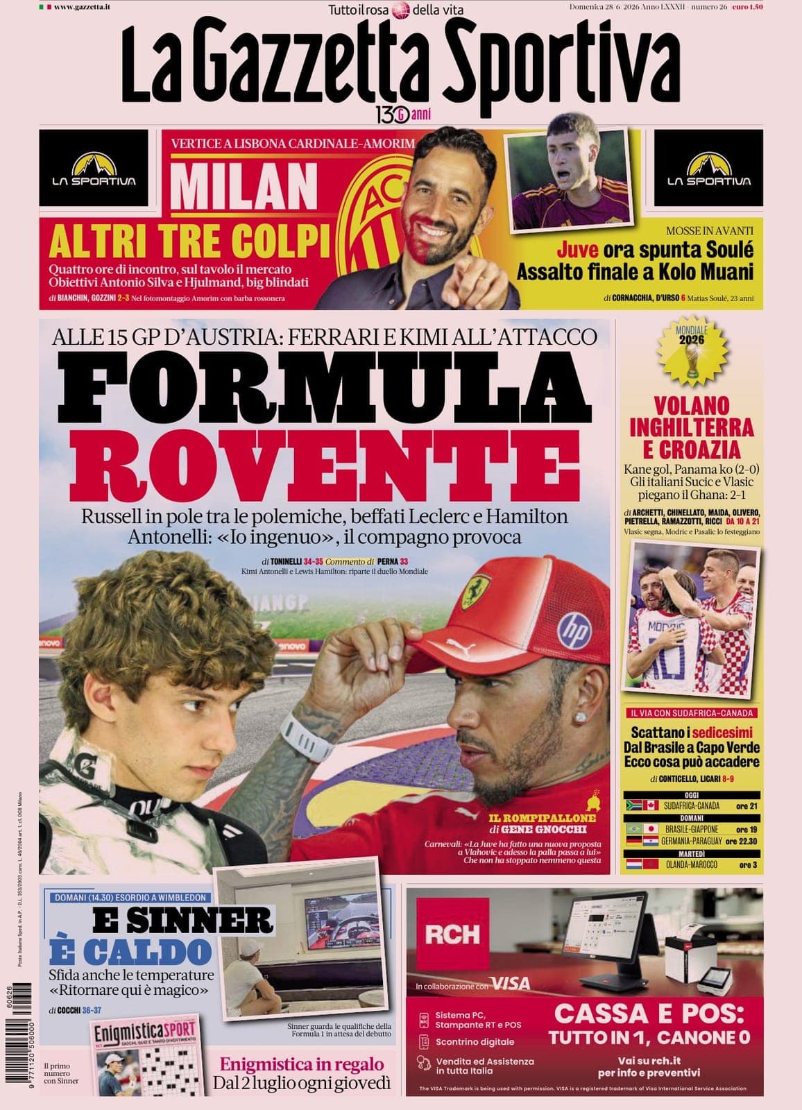 La.Gazzetta.Dello.Sport.06.28.2026.iTALiAN.RETAiL.eBook-DiVER