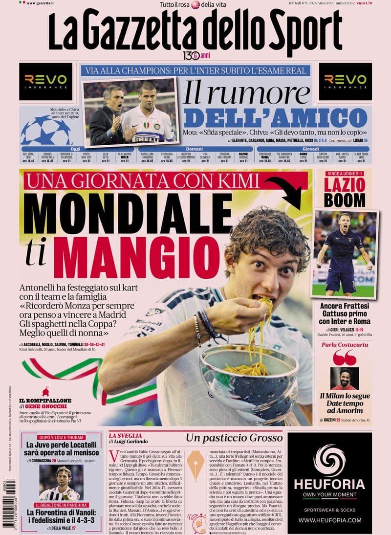 La Gazzetta Dello Sport - 8 September 2026 [IT]