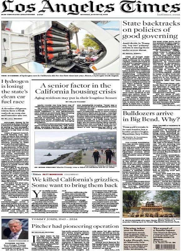 Los Angeles Times - 17 August 2026