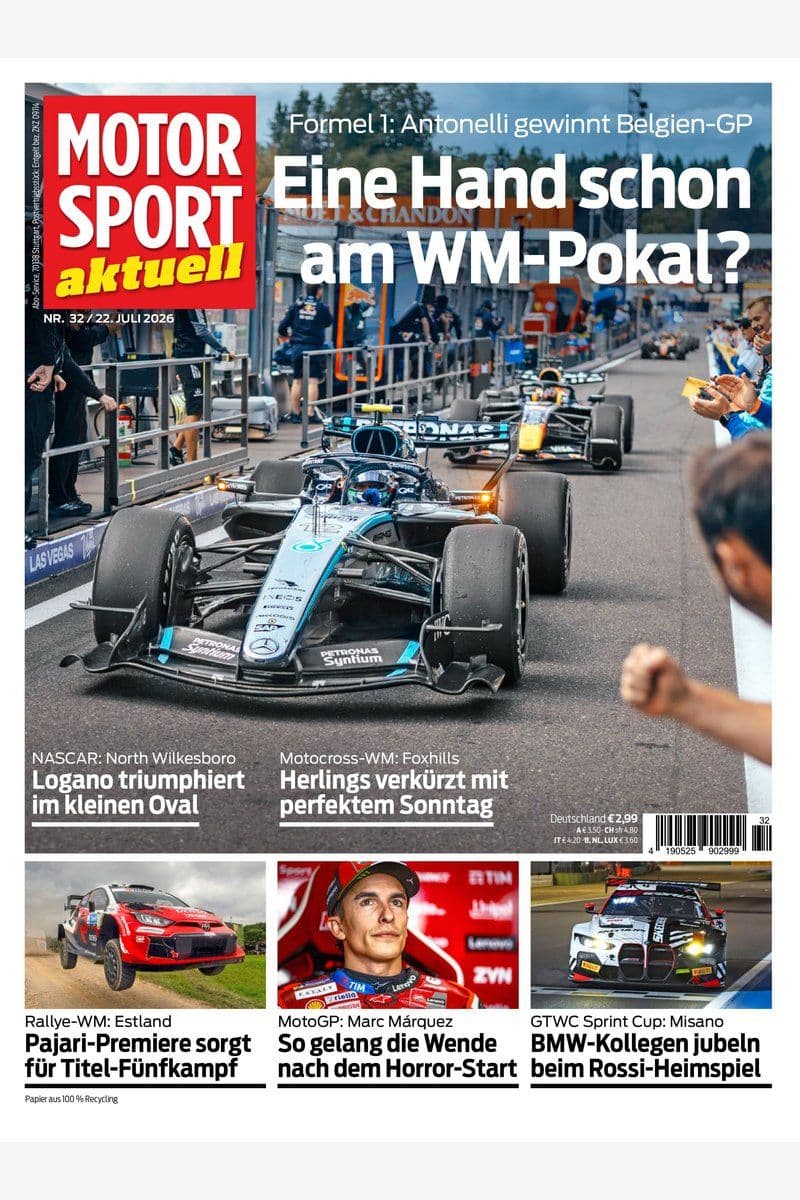 MOTORSPORT aktuell - German Magazine No.32, 2026 [DE]