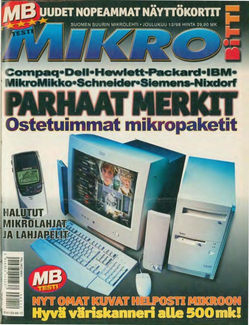 Mikrobitti - Finnish Magazine No.12, 1998 [FI]
