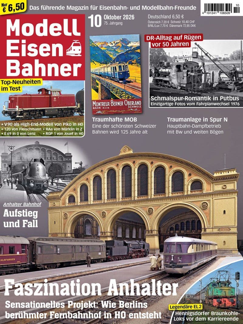 Modelleisenbahner - German Magazine No.10, 2026 [DE]