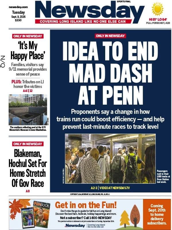 Newsday - 08 September 2026