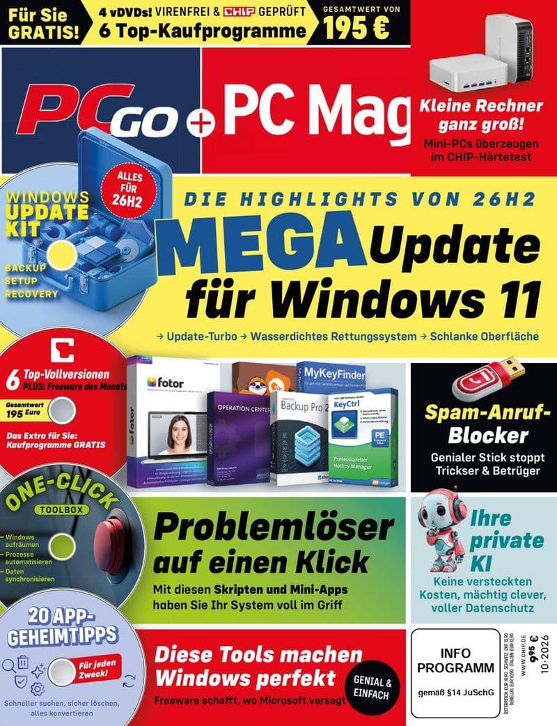 PCGo plus PC Magazin - German Magazine No.10, 2026 [DE]