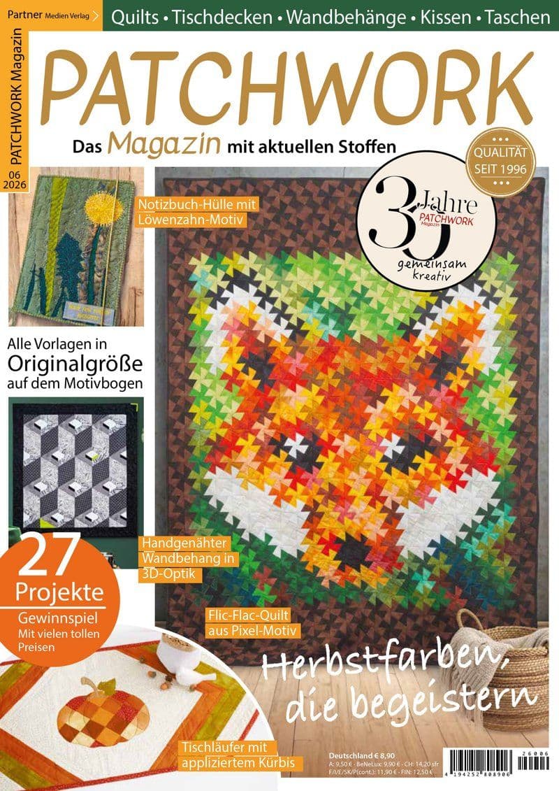 Patchwork Magazin - German Magazine No.06, 2026 [DE]
