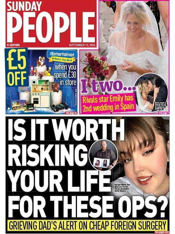 Sunday People - 13 September 2026