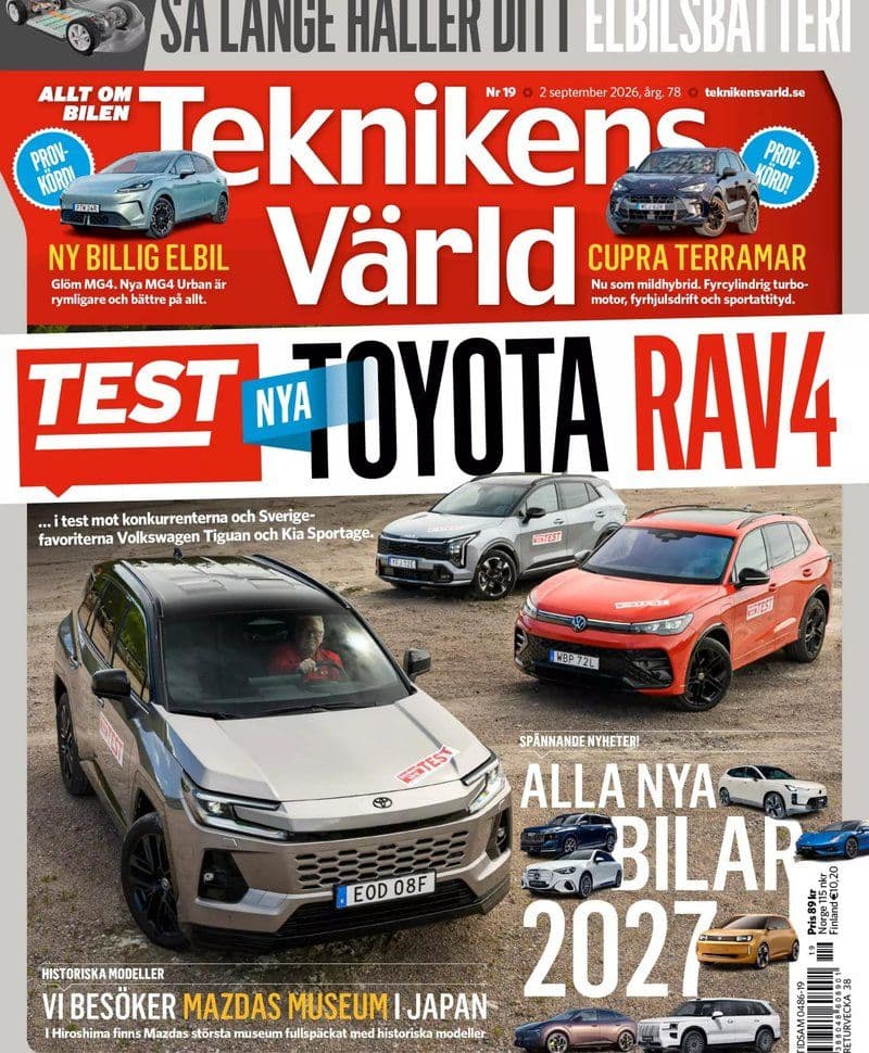 Teknikens Varld - Swedish Magazine No.19, 2026 [SV]