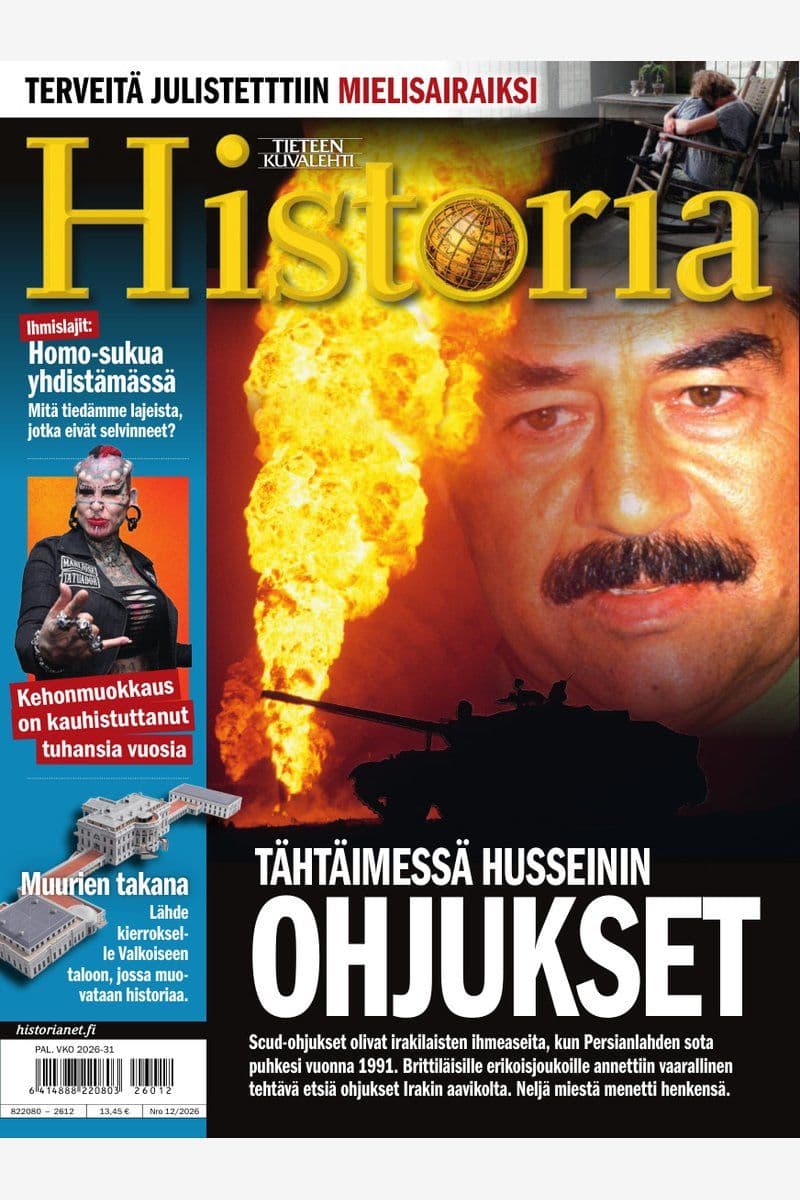 Tieteen Kuvalehti Historia - Finnish Magazine No.12, 2026 [FI]