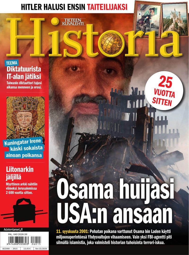 Tieteen Kuvalehti Historia - Finnish Magazine No.15, 2026 [FI]