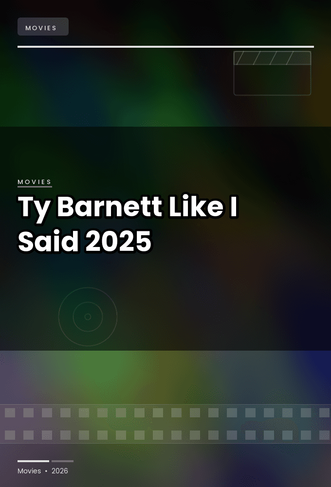 Ty Barnett Like I Said 2025 1080p WEB H264-OUTPOST31