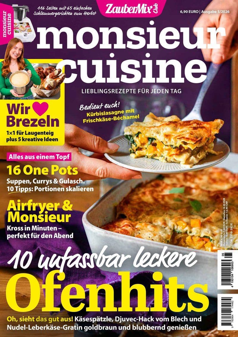 mein ZauberTopf Monsieur Cuisine - German Magazine No.05, 2026 [DE]