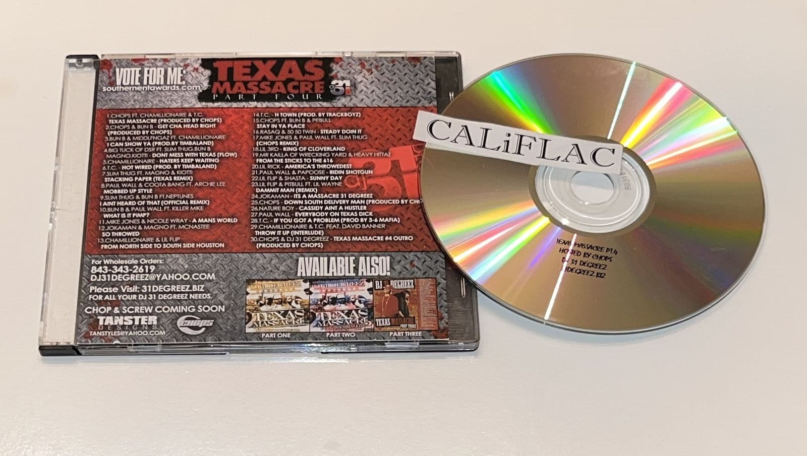 VA-DJ_31_Degreez_Hosted_By_Chops-Texas_Massacre_Part_Four-Promo-CDR-FLAC-2005-CALiFLAC