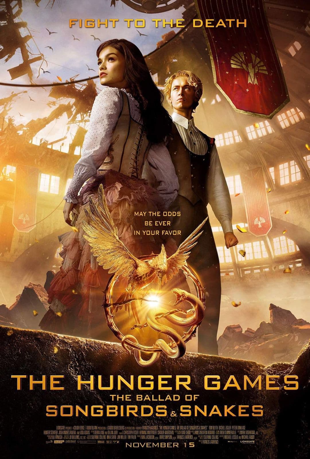 The Hunger Games The Ballad of Songbirds and Snakes 2023 1080p AMZN WEB DL DDP5 1 Atmos H 264-Kitsune