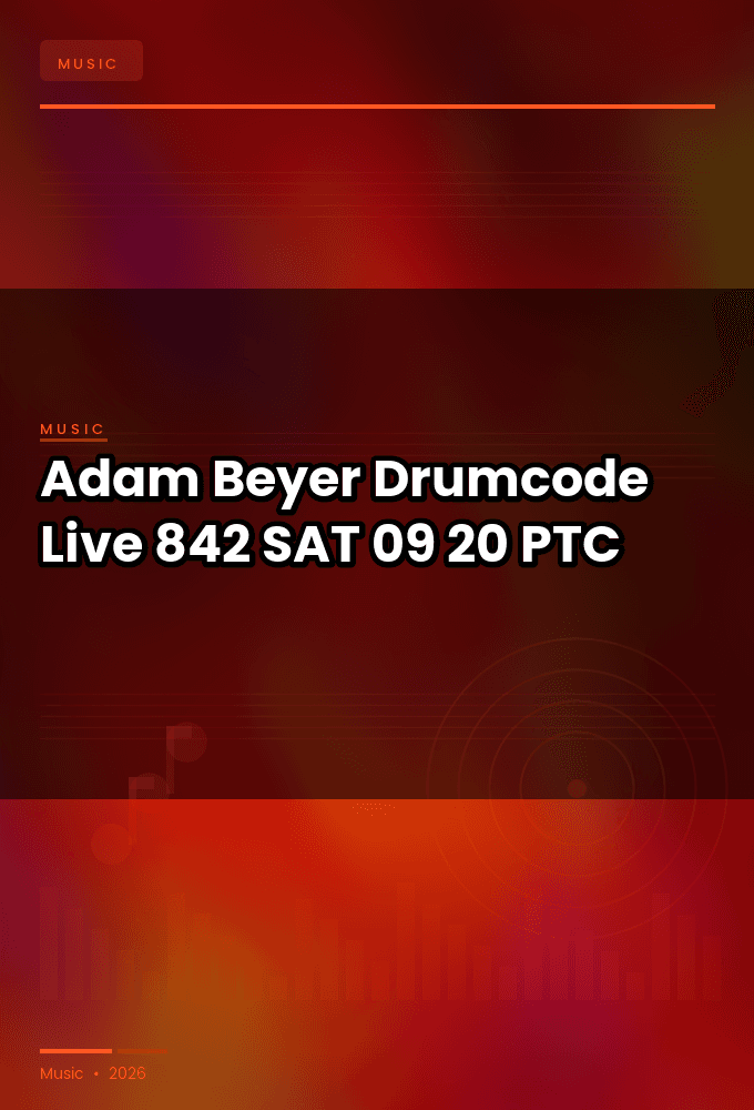 Adam_Beyer-Drumcode_Live_842-SAT-09-20-2026-PTC