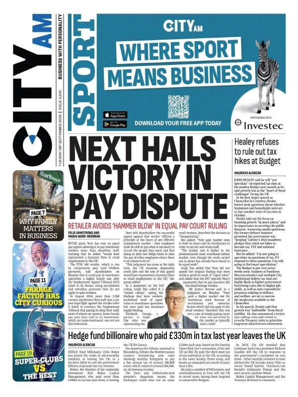 City AM AU - 08 September 2026
