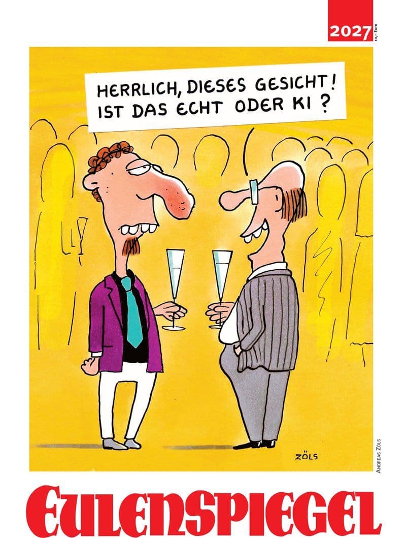 EULENSPIEGEL.Das.Satiremagazin.Spezial.Cartoon-Kalender.2027.GERMAN.HYBRID.MAGAZINE.eBook-LORENZ