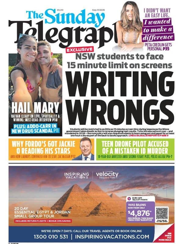 The Daily Telegraph Australia - 13 September 2026