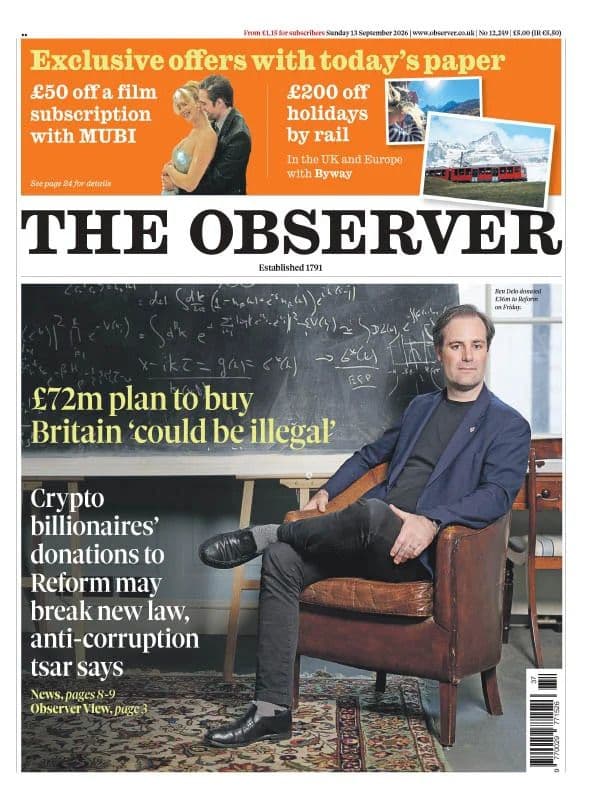 The Observer The New Review - 13 September 2026