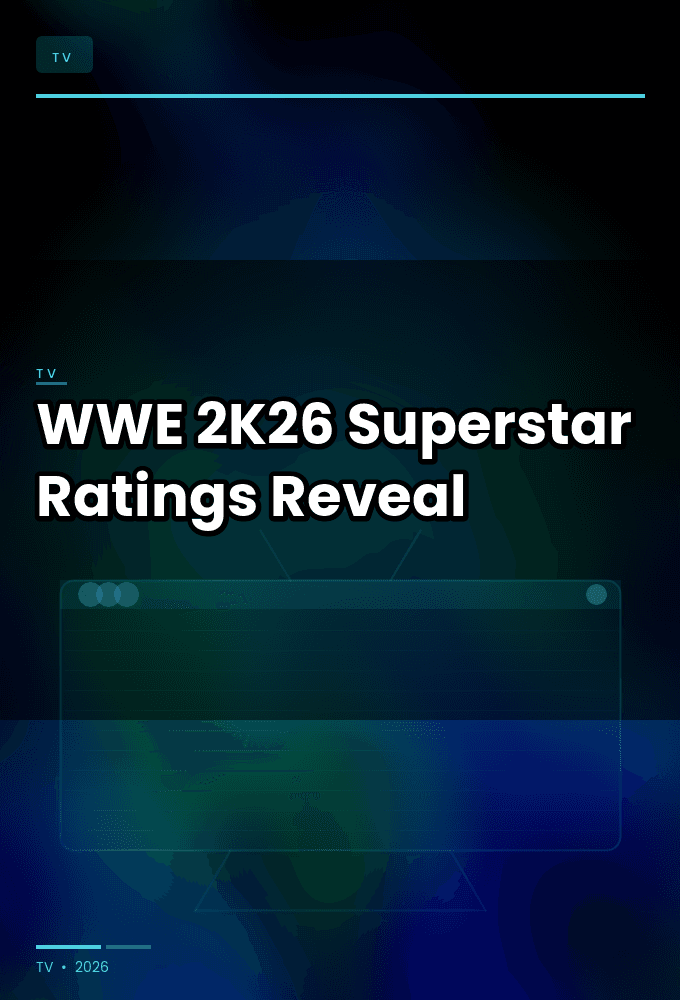 WWE 2K26 Superstar Ratings Reveal